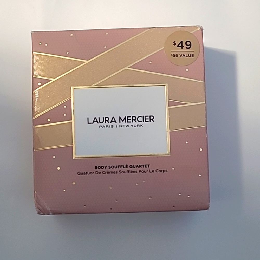 Laura Mercier Body Souffle Quartet gift box.